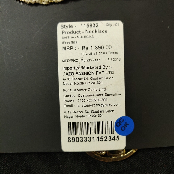 [NEW] Kazo multicolour stones necklace - Picture 4 of 5